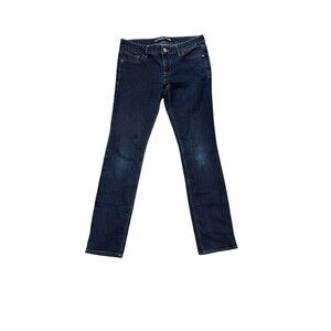 Express Jeans Stella Low Rise Skinny Jeans Dark Wash 8R